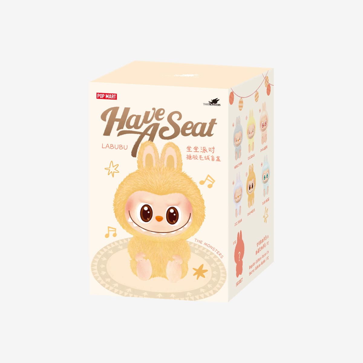 THE MONSTERS - Have a Seat Vinyl Plush Blind Box